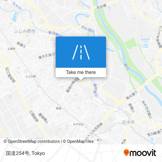 国道254号 map
