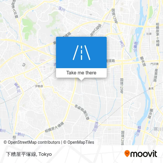 下糟屋平塚線 map