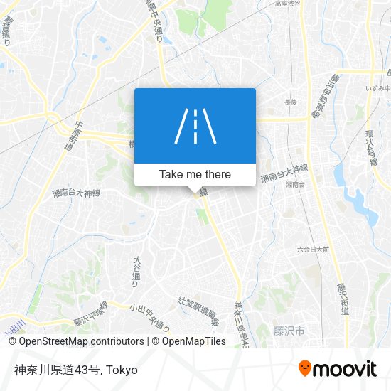 神奈川県道43号 map
