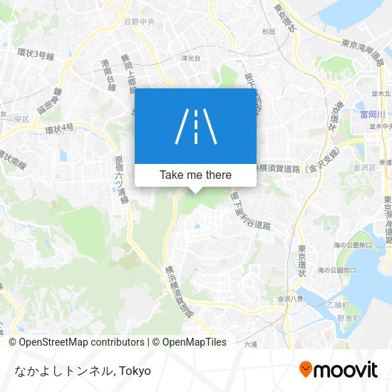 なかよしトンネル map