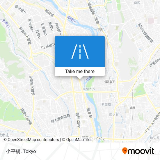 小平橋 map