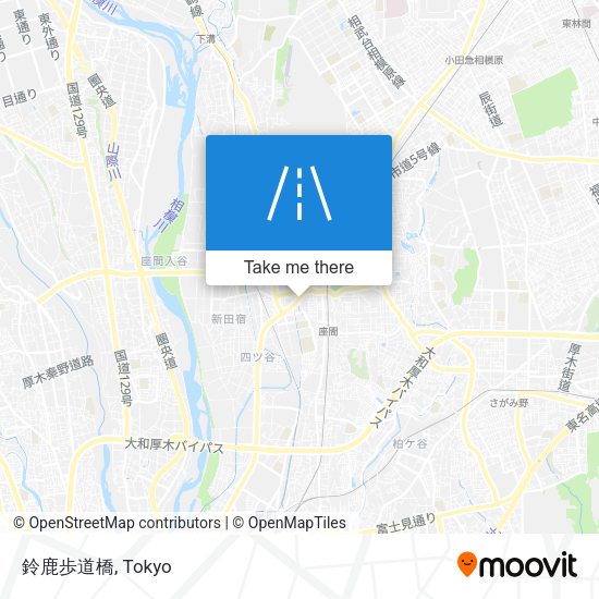鈴鹿歩道橋 map