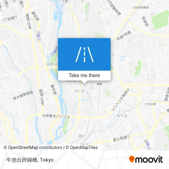 牛池台跨線橋 map