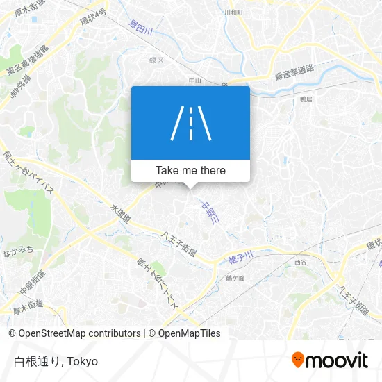 白根通り map