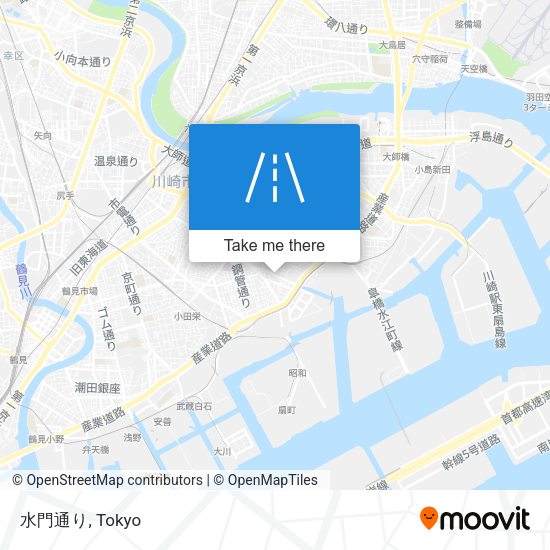 水門通り map