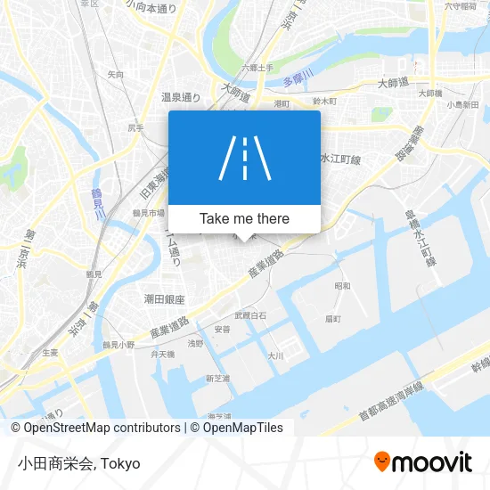 小田商栄会 map