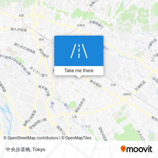 中央歩道橋 map