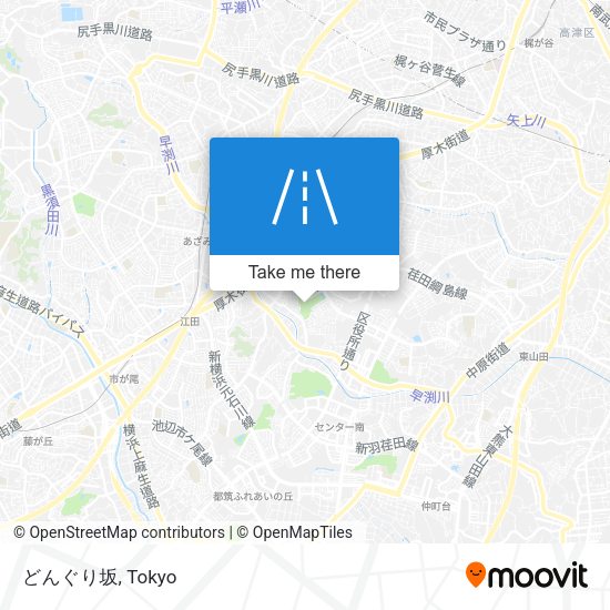どんぐり坂 map