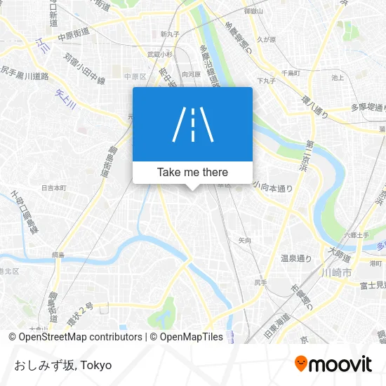 おしみず坂 map