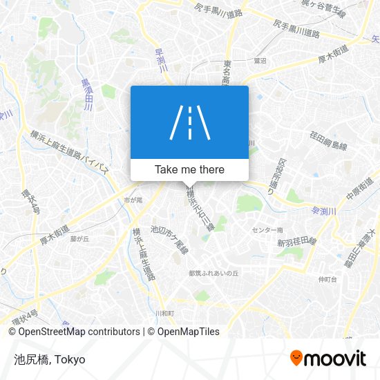 池尻橋 map