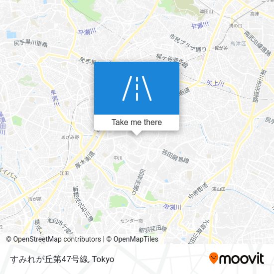すみれが丘第47号線 map