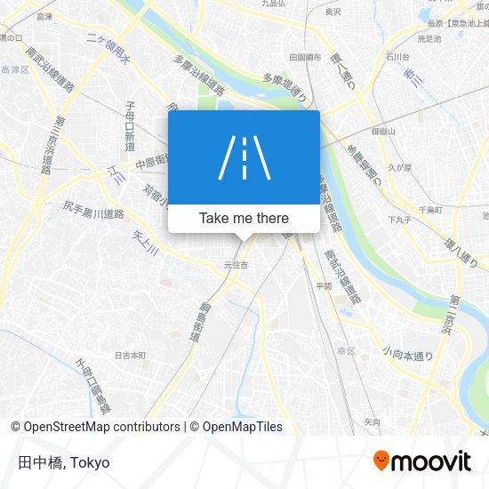 田中橋 map
