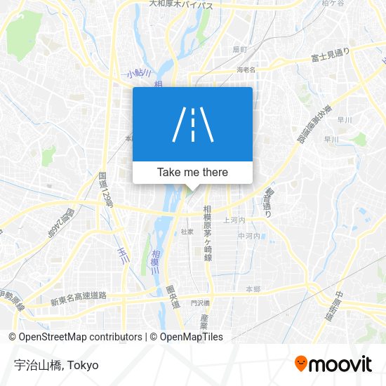 宇治山橋 map