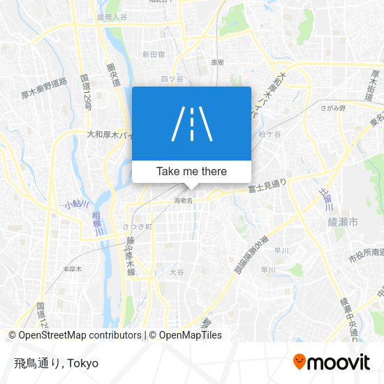 飛鳥通り map