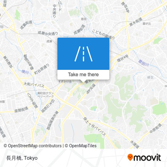 長月橋 map