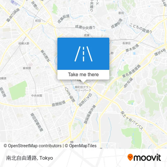 南北自由通路 map