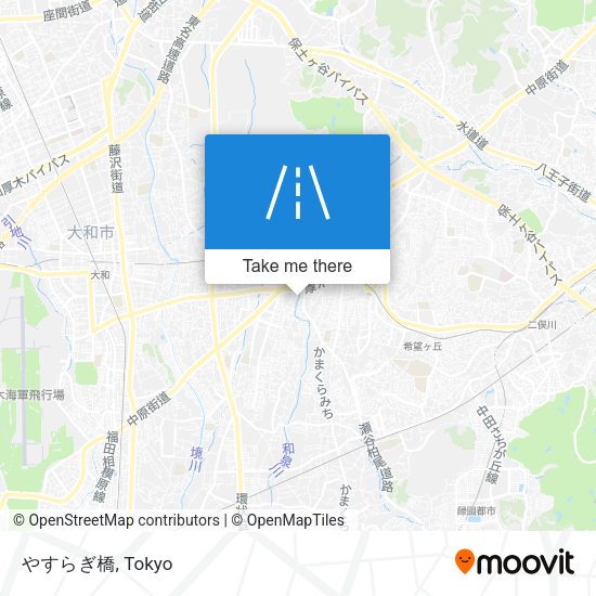 やすらぎ橋 map