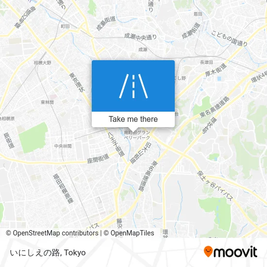 いにしえの路 map