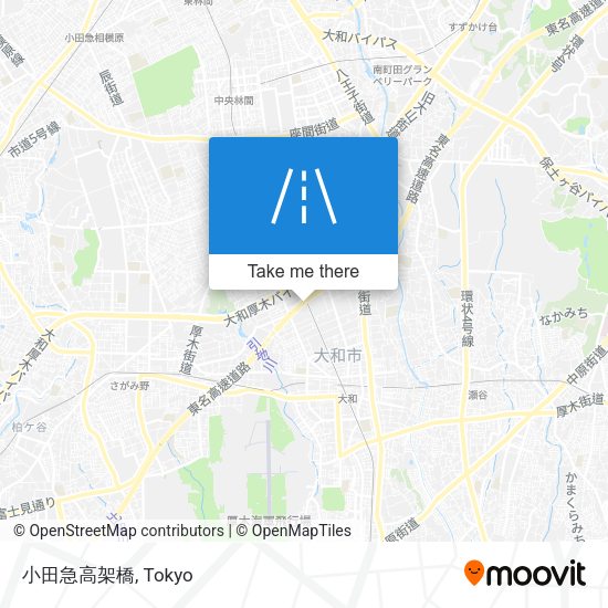 小田急高架橋 map