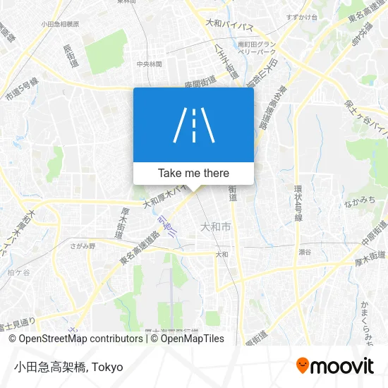 小田急高架橋 map