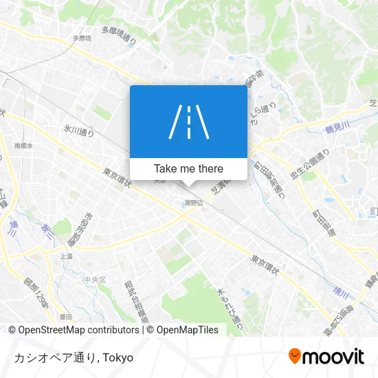カシオペア通り map