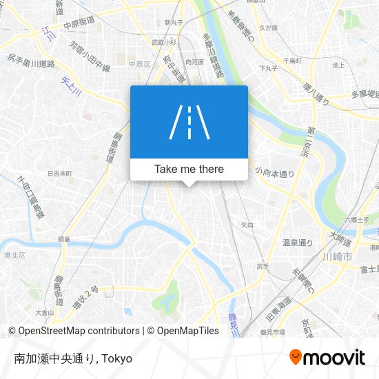 南加瀬中央通り map