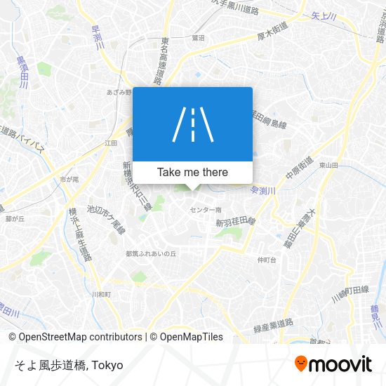 そよ風歩道橋 map