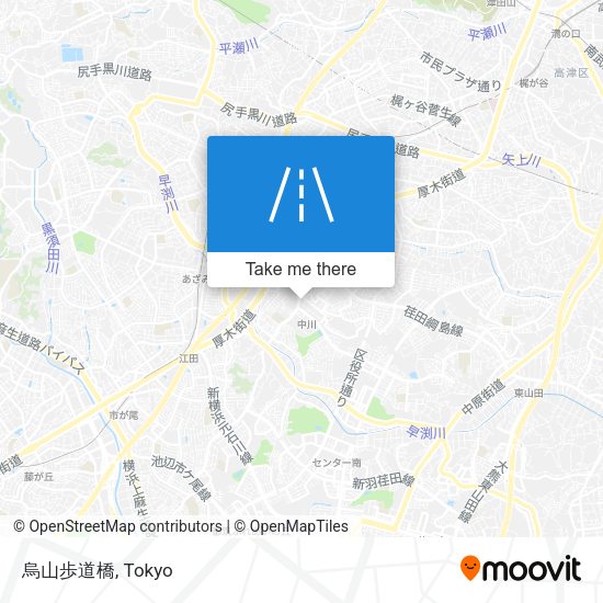 烏山歩道橋 map