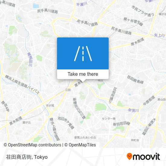 荏田商店街 map