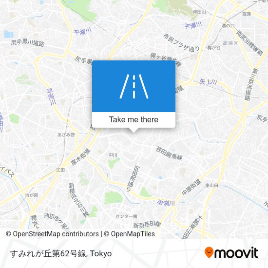 すみれが丘第62号線 map