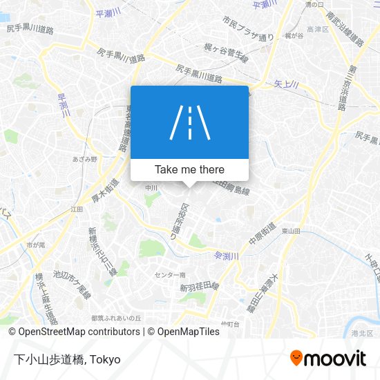 下小山歩道橋 map
