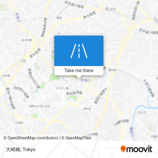 大崎橋 map