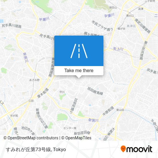 すみれが丘第73号線 map