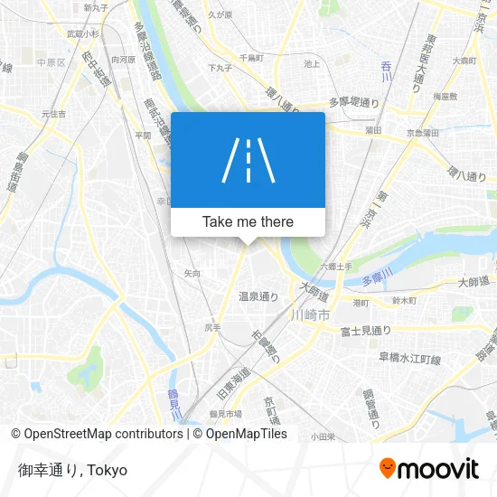 御幸通り map
