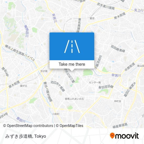 みずき歩道橋 map