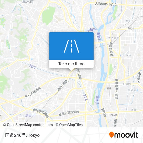 国道246号 map