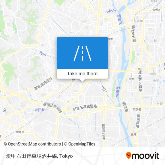 愛甲石田停車場酒井線 map