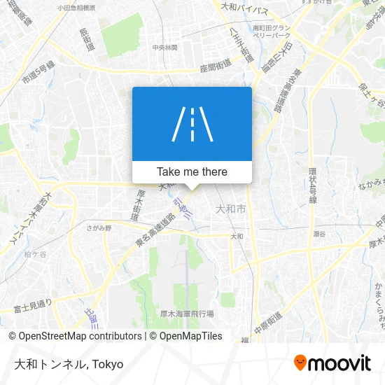 大和トンネル map