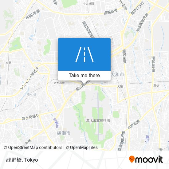 緑野橋 map
