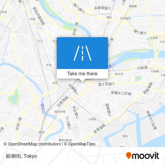 銀柳街 map