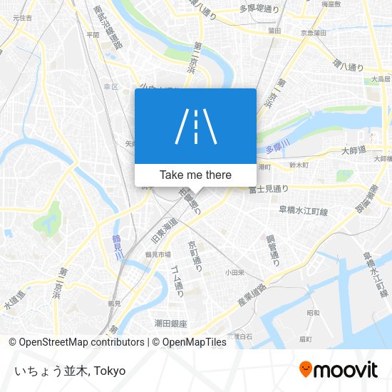 いちょう並木 map