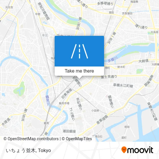いちょう並木 map