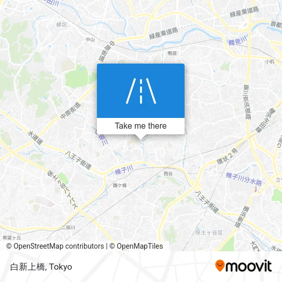 白新上橋 map