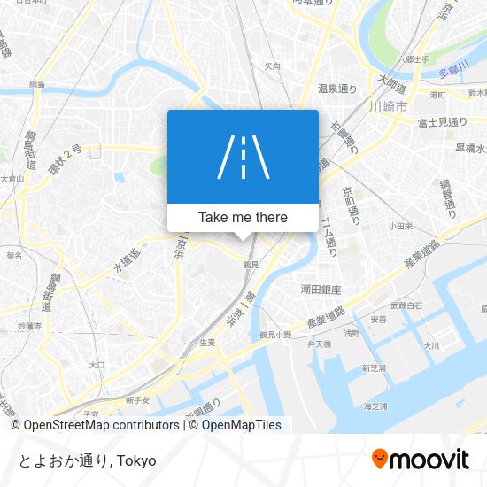 とよおか通り map