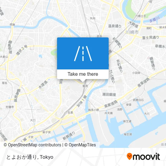 とよおか通り map