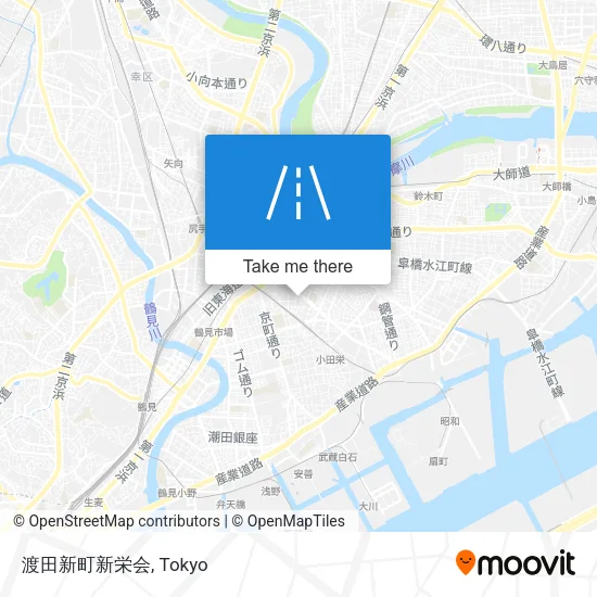 渡田新町新栄会 map