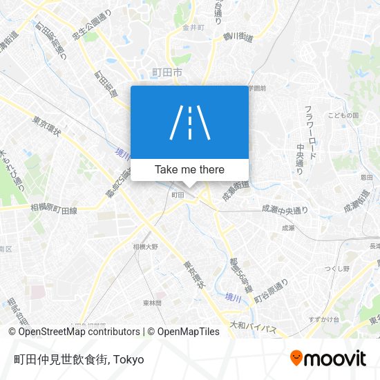 町田仲見世飲食街 map