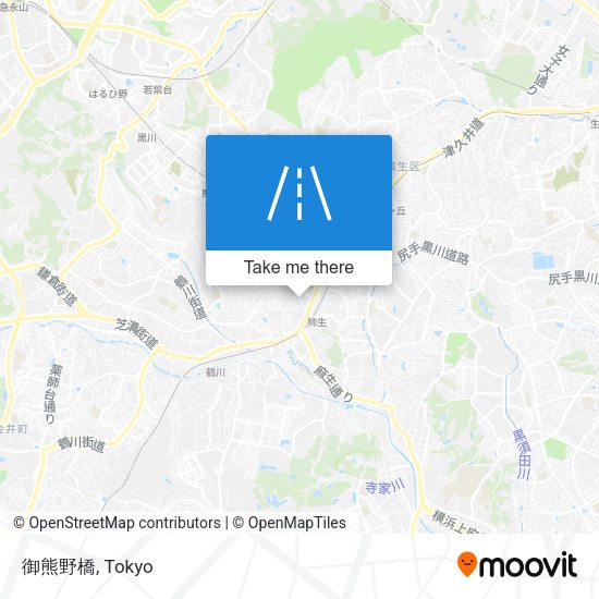 御熊野橋 map