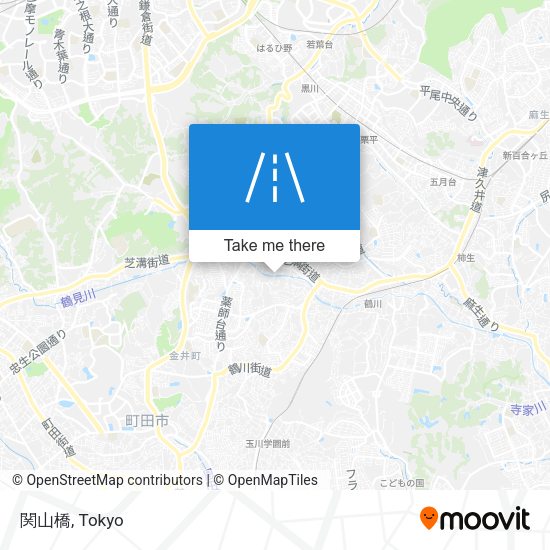 関山橋 map