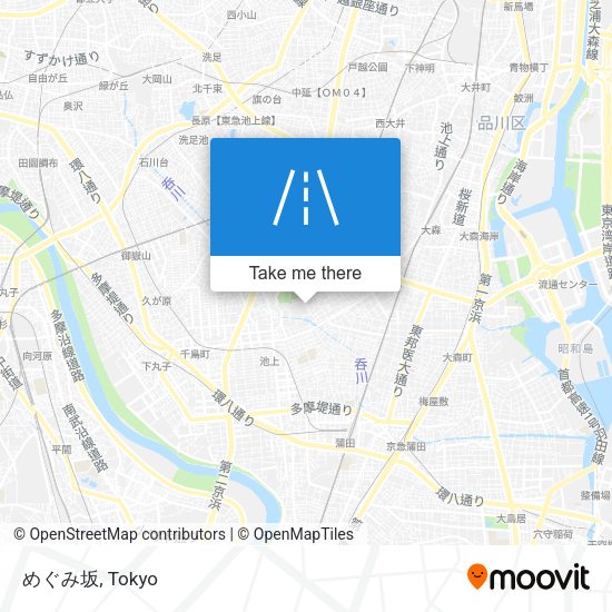 めぐみ坂 map